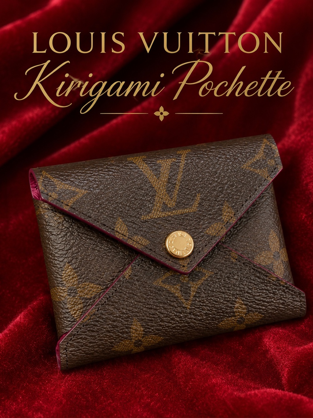 Louis Vuitton Kirigami Cardholder Coin Pouch Monogram